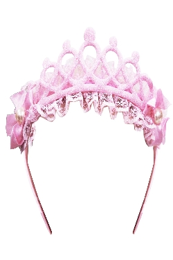 CORONA CENERENTOLA ROSA